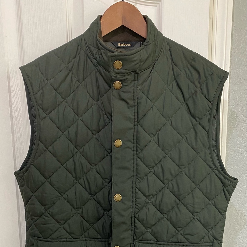 Barbour Quilted Gilet Vest - Large